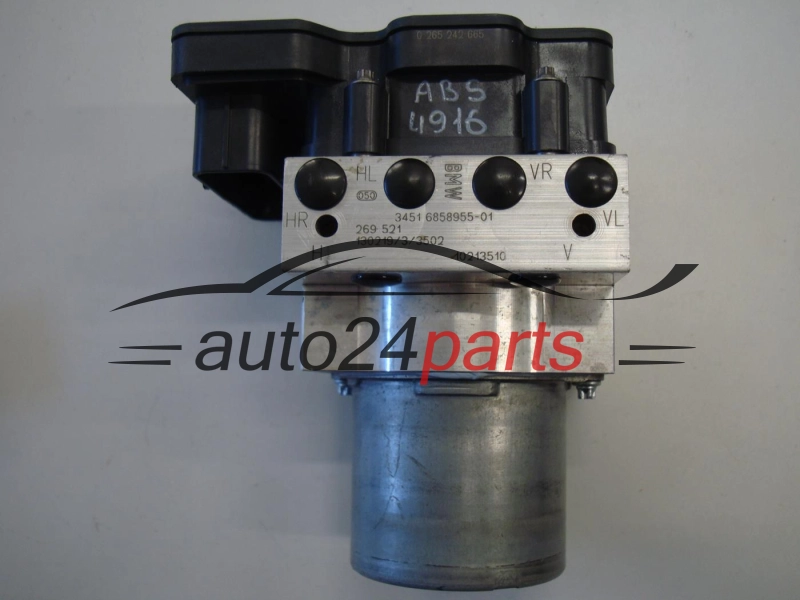 ABS POMPA I STEROWNIK BMW 3451 6858955-01, 34516858955-01, 3451685895501, 0265242665, 0265956044