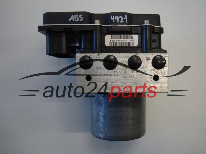 ABS Pumpe und steuergerat  AUDI BOSCH 0 265 239 452, 0265239452, 8K0614517GT, 8K0907379CN