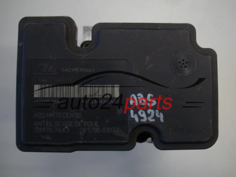 ABS POMPA I STEROWNIK CITROEN PEUGEOT 9665370480, 10.0207-0180.4, 10020701804, 10.0970-1166.3, 10097011663