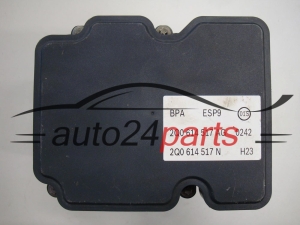 ABS POMPA I STEROWNIK VOLKSWAGEN SKODA 2Q0614517AG, 0265956685