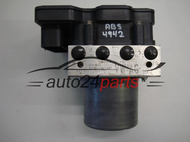 ABS POMPA I STEROWNIK VOLKSWAGEN SKODA 2Q0614517AG, 0265956685