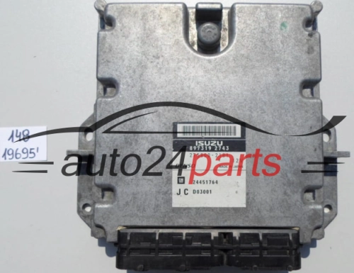 KOMPUTER STEROWNIK SILNIKA OPEL VECTRA SIGNUM 3.0 CDTI Y30DT 24451764, 897319-2743, 8973192743, 97319274, 6235297, 275800-2181, 2758002181, 97364316, 6235408