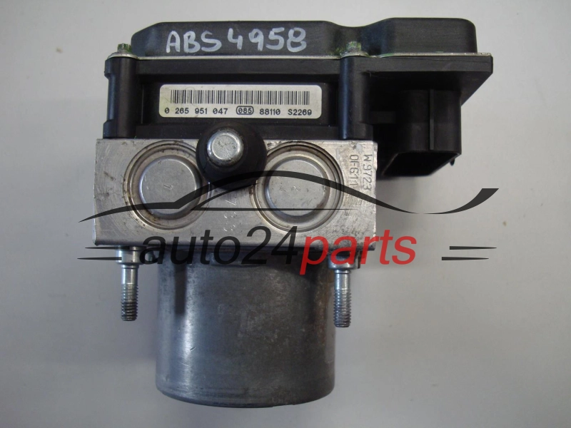 ABS POMPA I STEROWNIK FIAT GRANDE PUNTO BOSCH 0 265 230 348, 0265230348, 0265951047