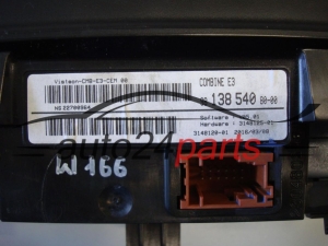 WYSWIETLACZ CITROEN 98 138 540 80 - 00, 9813854080 - 00, VISTEON