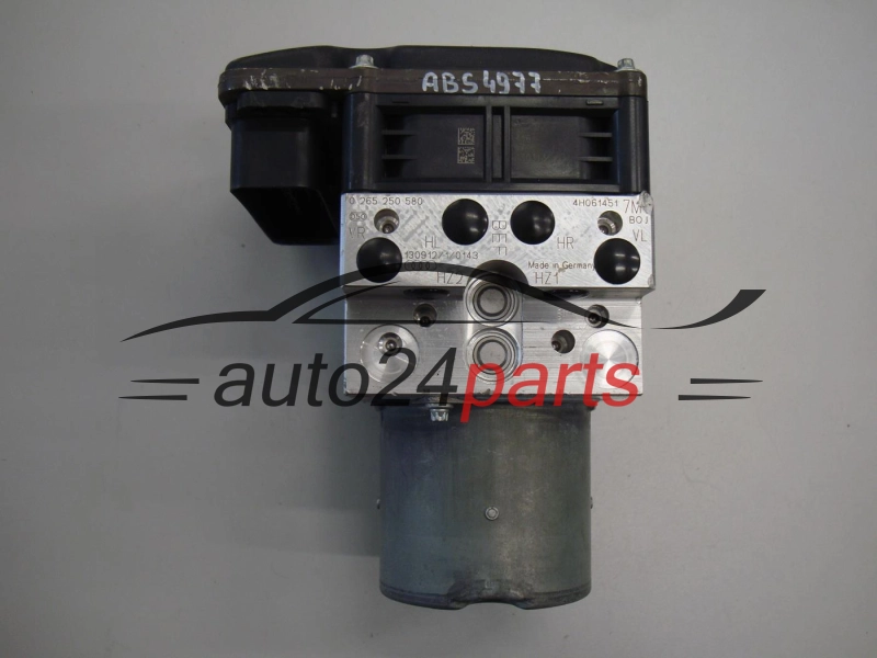 ABS POMPA I STEROWNIK AUDI BOSCH 0265250580, 4H0614517M, 4H0907379P, 0265960465