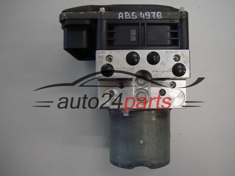ABS POMPA I STEROWNIK AUDI BOSCH 0265250595, 4H0614517Q, 4H0907379S, 0265960470