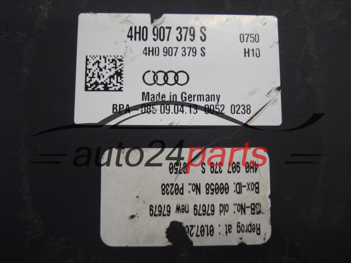 Bomba ABS y centralita AUDI BOSCH 0265250595, 4H0614517Q, 4H0907379S, 0265960470
