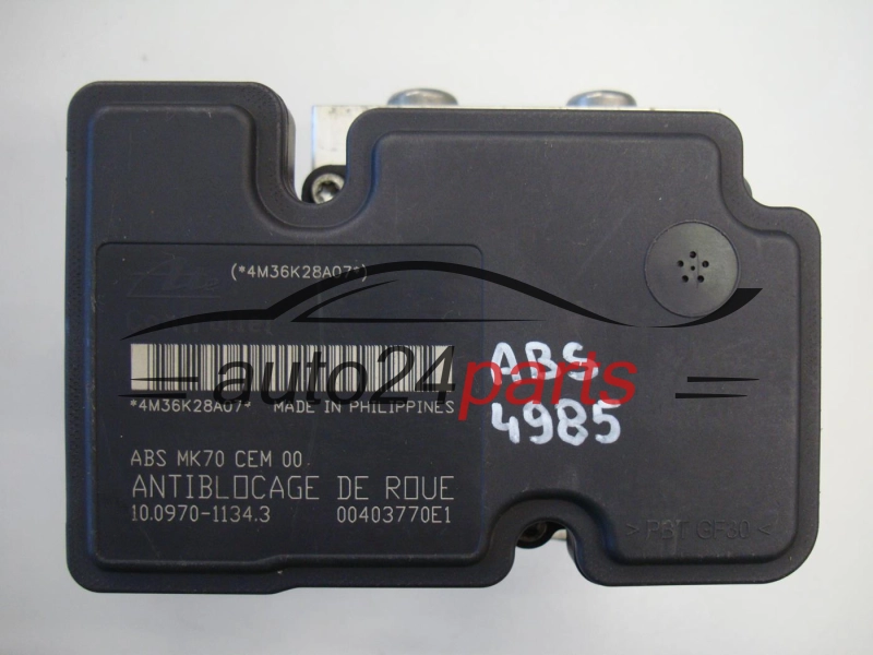 ABS POMPA I STEROWNIK CITROEN 9662150280, 10.0207-0075.4, 10020700754, 10.0970-1134.3, 10097011343