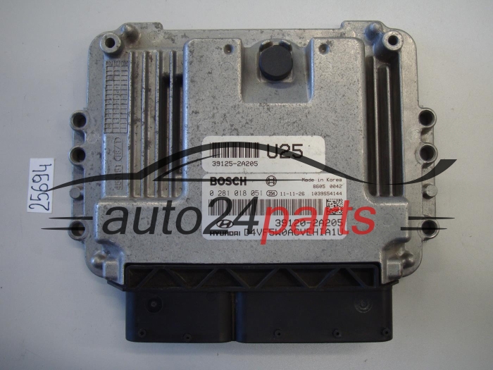 KOMPUTER STEROWNIK SILNIKA KIA HYUNDAI BOSCH 0 281 018 051, 0281018051, 39120-2A205, 391202A205