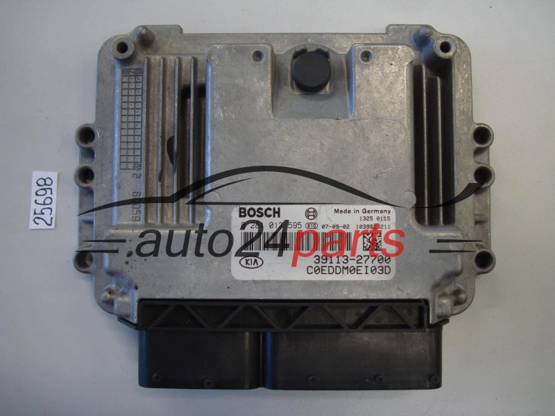 Sterownik silnika HYUNDAI KIA 2.0 CRD BOSCH 0281013595 39103-2A765 - 25697 25698