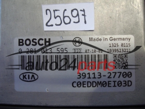 KOMPUTER STEROWNIK SILNIKA HYUNDAI KIA 2.0 CRD BOSCH 0 281 013 595, 0281013595, 39103-2A765, 391032A765