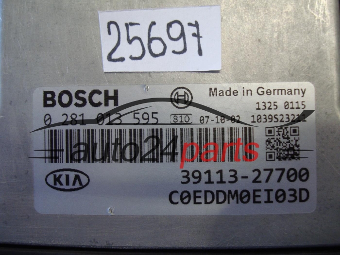 KOMPUTER STEROWNIK SILNIKA HYUNDAI KIA 2.0 CRD BOSCH 0 281 013 595, 0281013595, 39103-2A765, 391032A765