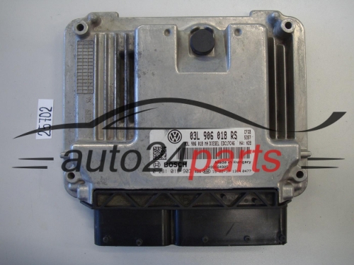 KOMPUTER STEROWNIK SILNIKA SKODA BOSCH 0 281 019 903, 0281019903, 03L906018RS, EDC17C46 - 25702