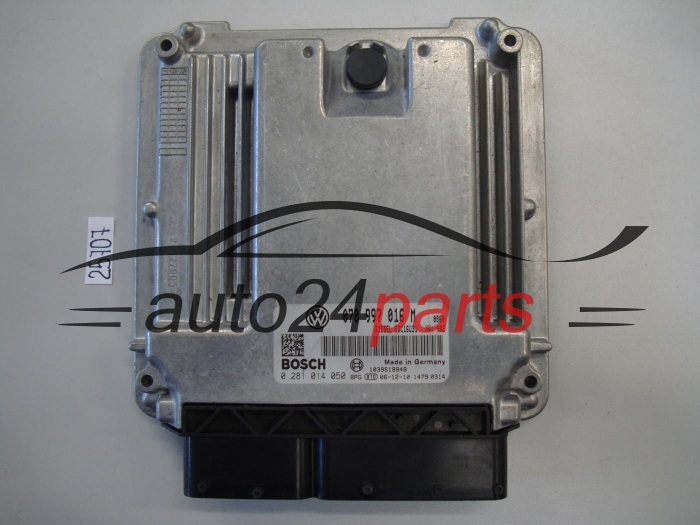 KOMPUTER STEROWNIK SILNIKA VW VOLKSWAGEN T5 2.5 TDI 070997016M, 070 997 016 M, BOSCH 0281014050, 0 281 014 050, DIESEL EDC16U31 0860 1039S319948