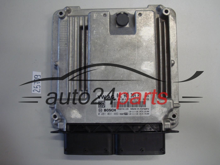 KOMPUTER STEROWNIK SILNIKA VOLKSWAGEN SKODA BOSCH 0 281 031 483, 0281031483, 04L907309P, EDC17C74