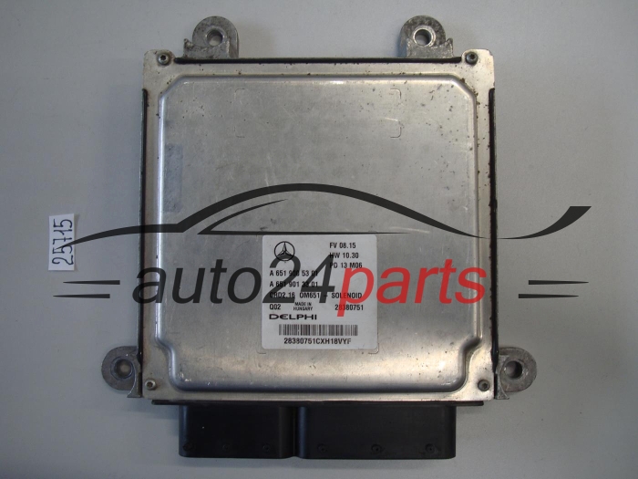 KOMPUTER STEROWNIK SILNIKA MERCEDES Delphi 28380751, A 651 900 53 01, A6519005301, A 651 901 33 01, A6519013301, CRD2.16