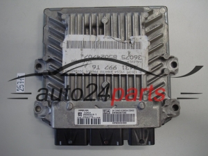 KOMPUTER STEROWNIK SILNIKA CITROEN PEUGEOT 1.6 HDI SIEMENS VDO 5WS40421F-T, 5WS40421FT, SW9663607580, HW9655534080, SID803A