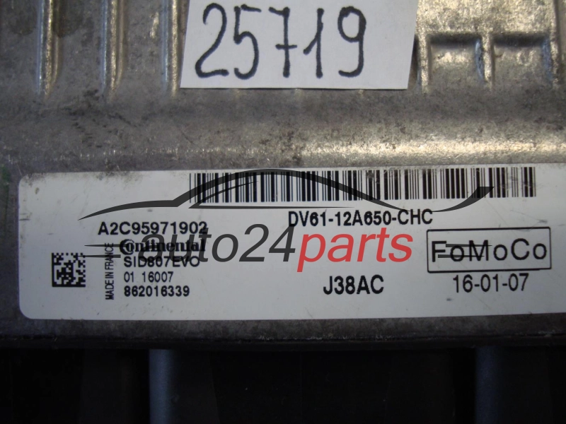 KOMPUTER STEROWNIK SILNIKA FORD TRANSIT DV61-12A650-CHC, DV6112A650CHC, A2C95971902, SID897EVO