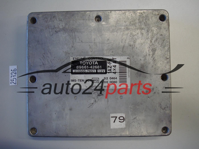 KOMPUTER STEROWNIK SILNIKA TOYOTA RAV 4 89661-42681, 8966142681, 211000-7651, 2110007651, 1AZ-FE