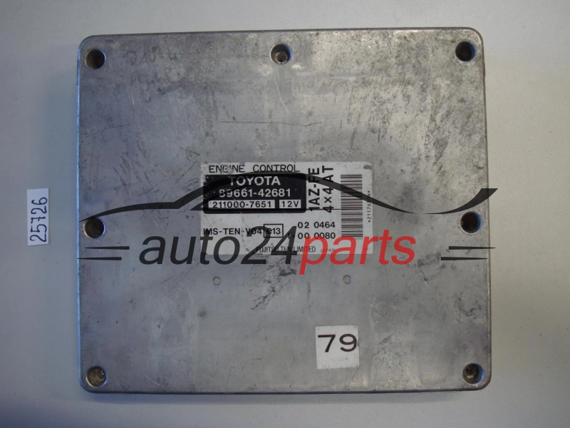 KOMPUTER STEROWNIK SILNIKA TOYOTA RAV 4 89661-42681, 8966142681, 211000-7651, 2110007651, 1AZ-FE
