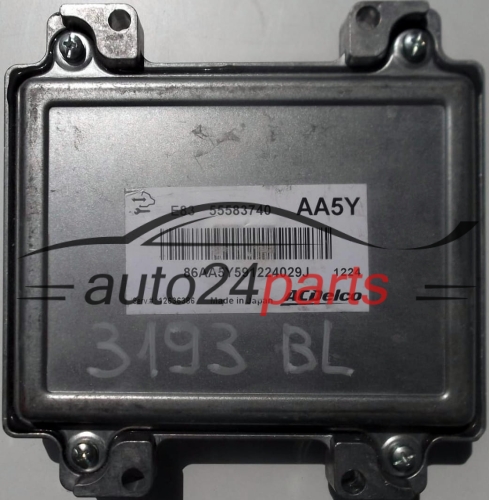 KOMPUTER STEROWNIK SILNIKA OPEL CORSA 1.4 A14XER 55583740 E83 AA5Y, 12636386 - 