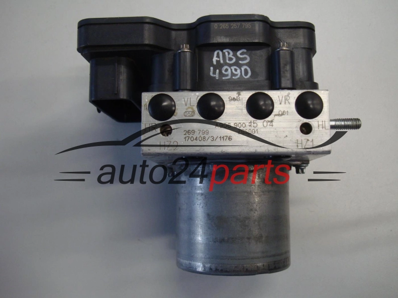 ABS POMPA I STEROWNIK MERCEDES BENZ BOSCH 0265257795, A9069001504, 0265956032