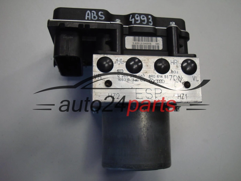 ABS POMPA I STEROWNIK AUDI Q5 8R0614517DN, 0265239567, 8R0907379BF, 0265952301