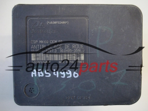 ABS POMPA I STEROWNIK PEUGEOT 9663945780, 10.0206-0770.4, 10020607704, 10.0960-1197.3,10096011973