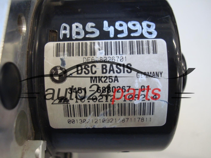 ABS POMPA I STEROWNIK BMW 3451-6880267-01, 34516880267-01, 3451688026701, 6881322, 10.0929-0858.3, 10092908583