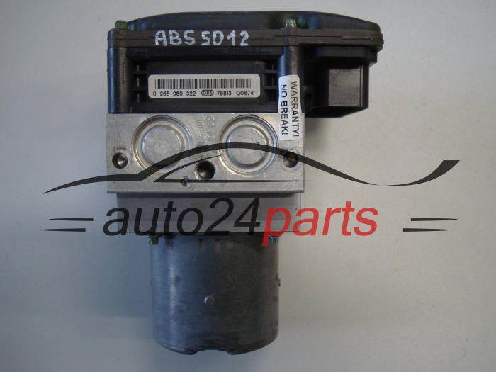 ABS POMPA I STEROWNIK MERCEDES W211 BOSCH 0 265 250 251, 0265250251, A2114312712, 0265960322