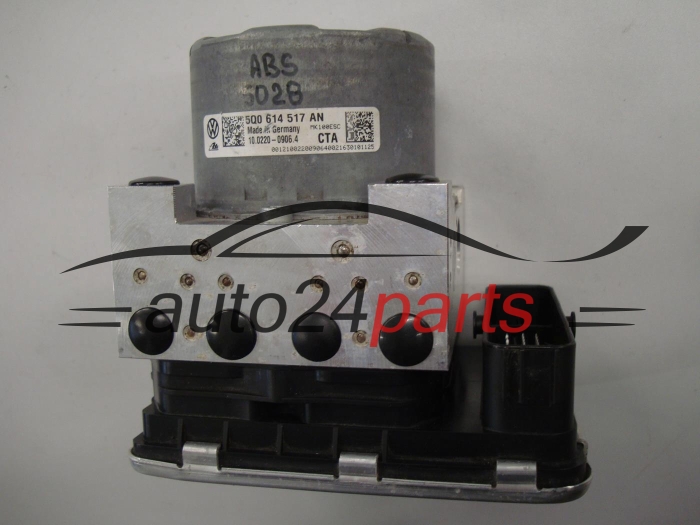 ABS POMPA I STEROWNIK VOLKSWAGEN SEAT SKODA 5Q0614517AN, 10.0220-0906.4, 10022009064, 28.5157-8211.3, 28515782113