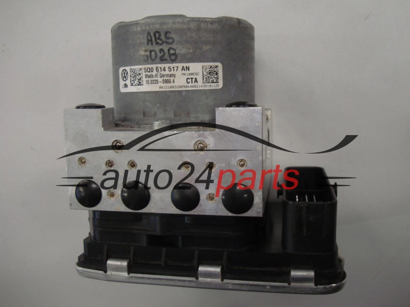 ABS POMPA I STEROWNIK VOLKSWAGEN SEAT SKODA 5Q0614517AN, 10.0220-0906.4, 10022009064, 28.5157-8211.3, 28515782113