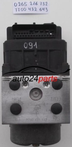 RENAULT MEGANE SCENIC CLIO ALIZE 2.0 16V F4R 740 BOSCH 0 265 216 732, 0265216732, 0273004395, 0 273 004 394, 0273004394, 7700 432 643, 7700432643.jpg