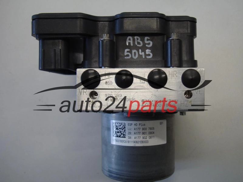 ABS POMPA I STEROWNIK MERCEDES BENZ BOSCH 0265258038, A1779007805, 0265956939