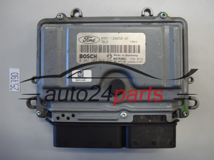 KOMPUTER STEROWNIK SILNIKA FORD FOCUS 2.5 T BOSCH 0 261 209 048, 0261209048, 6M5Y-12A650-AG, 6M5Y12A650AG