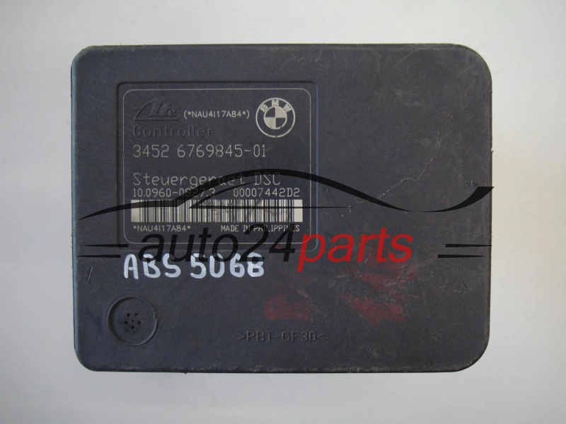 ABS POMPA I STEROWNIK BMW E87 E90 3451-6769844-01, 3451676984401, ATE 10.0206-0178.4, 10020601784, 3452 6769845-01, 3452676984501, 10096008273