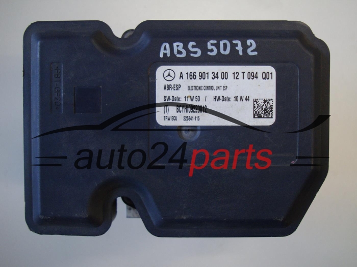 ABS POMPA I STEROWNIK MERCEDES BENZ A 166 431 17 12, A1664311712, A 166 901 34 00, A1669013400