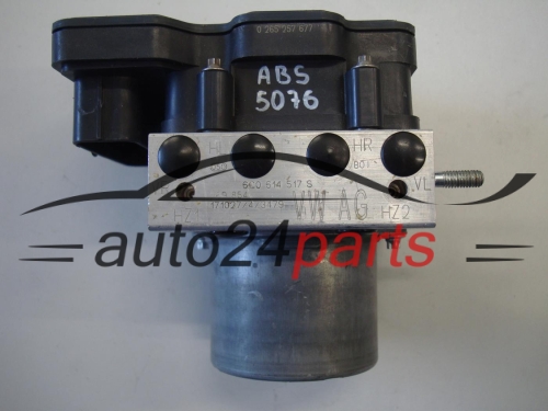 ABS POMPA I STEROWNIK VOLKSWAGEN SEAT SKODA 6C0614517S, 0265257677, 6C0907379S, 0265956084