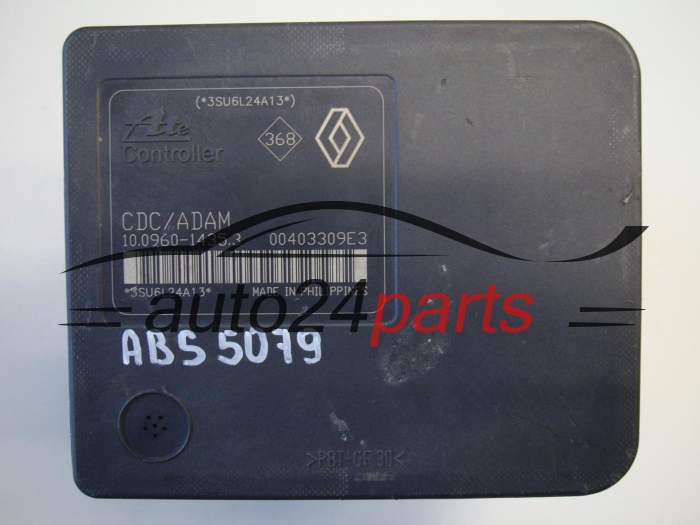 ABS POMPA I STEROWNIK RENAULT LAGUNA ESPACE P5CT2AAY7, ATE 10.0399-2908.4,10039929084, 8200 426 953, 8200426953, 10.0960-1435.3, 10096014353