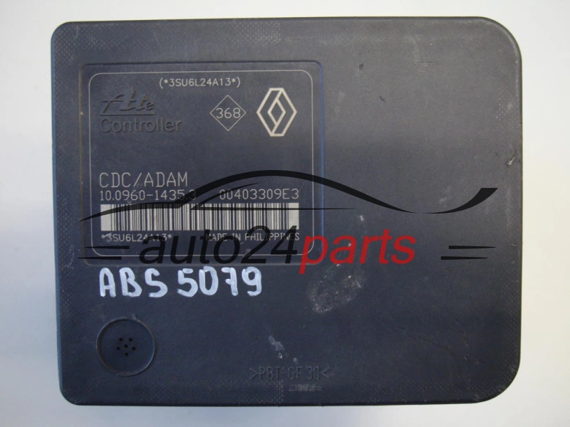 ABS POMPA I STEROWNIK RENAULT LAGUNA ESPACE P5CT2AAY7, ATE 10.0399-2908.4,10039929084, 8200 426 953, 8200426953, 10.0960-1435.3, 10096014353