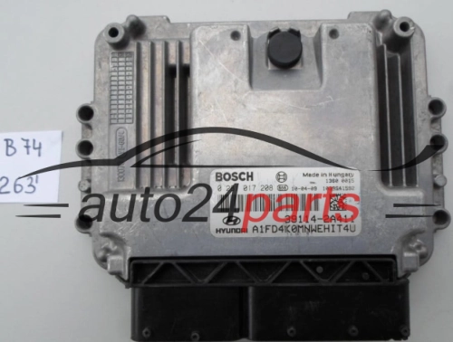 KOMPUTER STEROWNIK SILNIKA HYUNDAI I30 1.6 CRDI BOSCH 0 281 017 208, 0281017208, 39114-2A411, 391142A411