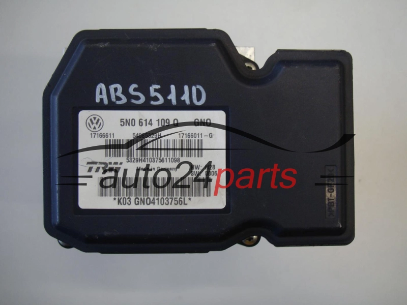 ABS POMPA I STEROWNIK VOLKSWAGEN TIGUAN TRW 5N0 614 109 Q, 5N0614109Q