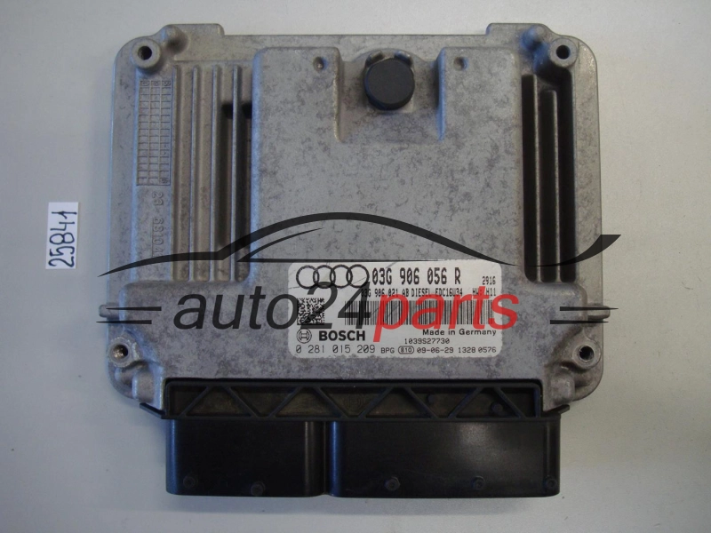 KOMPUTER STEROWNIK SILNIKA AUDI A3 1.9 TDI BOSCH 0 281 015 209, 0281015209, 03G 906 056 R, 03G906056R, 03G 906 021 AB, 03G906021AB, DIESEL EDC16U34