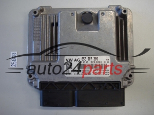 MOTORSTEUERGERÄT ECU STEUERGERÄT VOLKSWAGEN SKODA AUDI BOSCH  0261S16449, 0 261 S16 449, 05E907309