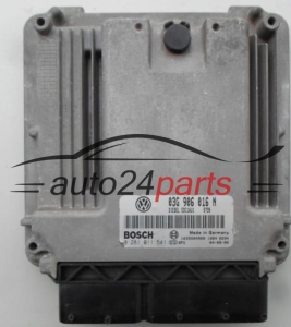 MOTORSTEUERGERÄT ECU STEUERGERÄT VW VOLKSWAGEN CADDY 2.0 TDI 03G906016N, 03G 906 016 N, BOSCH 0 281 011 541, 0281011541, DIESEL EDC16U1 5735, 1039S04908