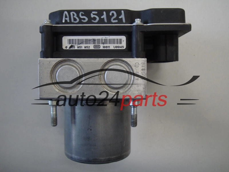 ABS POMPA I STEROWNIK CITROEN PEUGEOT BOSCH 0265252222, 9674663580, 0265951952