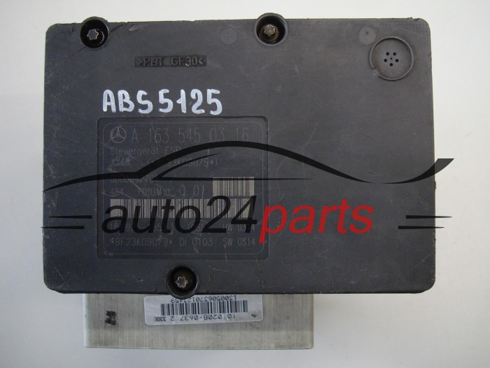 ABS POMPA I STEROWNIK MERCEDES BENZ 10.0208-0604.3, 10020806043, A1635450316