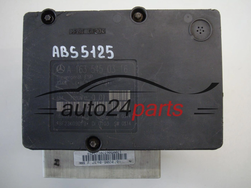 ABS POMPA I STEROWNIK MERCEDES BENZ 10.0208-0604.3, 10020806043, A1635450316