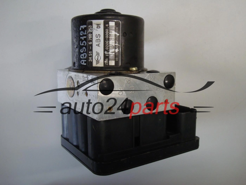 ABS POMPA I STEROWNIK MINI COOPER 3451-6760253, 34516760253, 6750254