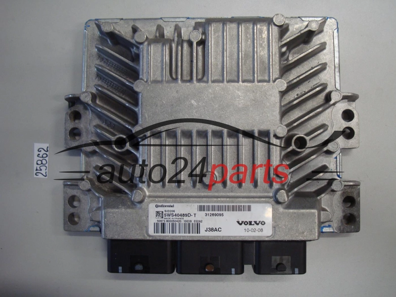 KOMPUTER STEROWNIK SILNIKA VOLVO S40 V50 2.0 D CONTINENTAL 5WS40489D-T, 5WS40489DT, 31269095, SID206
